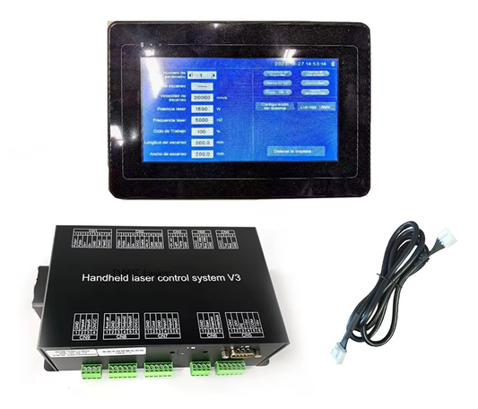 Touchscreen interface and control board set