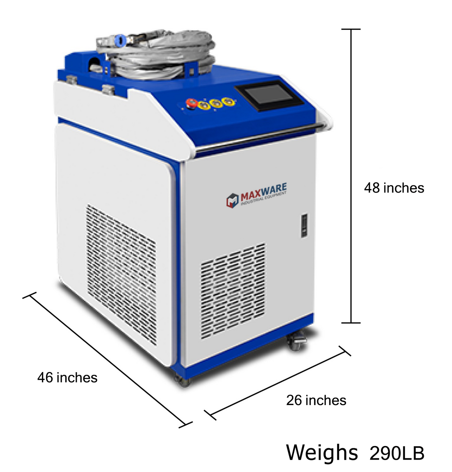 Laser Welder Welding Machine Cutter Cleaner Rust Remover 3000W 4in1 fiber laser